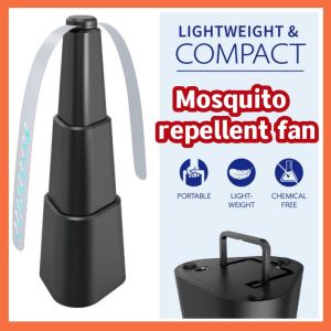 Outdoor Party Fan Leaf Automatic Fly Catcher Retracts And Rotates 360 Degrees To Drive Flies