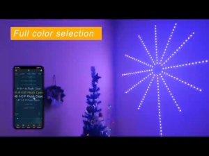 Bluetooth Smart Fireworks LED Light Outdoor LED Sparkler Lights LED Fireworks Sparkler Lights Outdoor