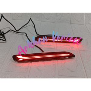 Lampu Led Bumper Belakang New Fortuner Vnt Lama 2008 2009 2010 2011 2012 2013 2014 2015 Reflektor Mata Kucing Running Smoke