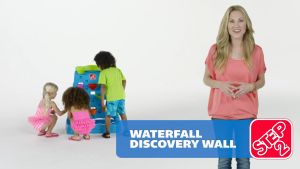 Step2 Waterfall Discovery Wall water play table