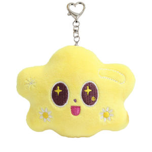 Thailand GMMTV CP Plush Keychain Cartoon Cute Filling PP Cotton Pendant PerthSanta JimmySea JimmySea AouBoom Fans Birthday Gift