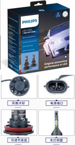 Philips | Philips Ultinon Pro9000 H1 H4 H7 LED H11 HB3 HB4 HIR2 Car Headlight 9005 9006 9012 5800K White 250% Bright LED Auto Lamps