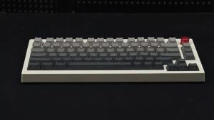 133 Keys Double Shot Shine Through Keycaps Strawberry Pink Side Print PBT Keycaps Cherry Profile for MX Switches Gaming Keyboard