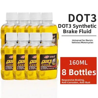 MOULIQIN | DOT3 Brake Fluid for Motorcycle E-Bike Tricycle Synthetic