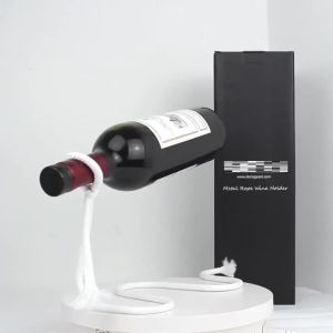 Dây Xích Sắt Giá Để Chai Rượu 1/2Pc Ma Thuật Dây Treo Whisky Hiển Thị Giá Đỡ Nhà Bếp Bàn Trang Trí Thủ Công Quà Tặng