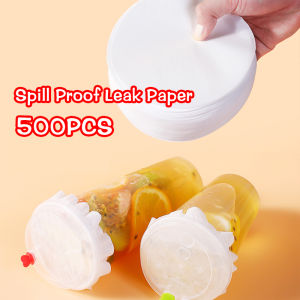 500pcs Anti Leak Spill Proof Paper 11.5cm For Milk Tea/ Milk Tea Supply