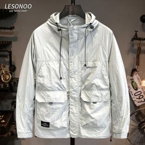 LIANSENNIAO | Summer Trend Light Hooded Sport Jacket Moisture-wicking Sun Protection