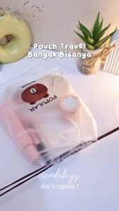 Pouch Standing & Aksesoris Make Up Praktis