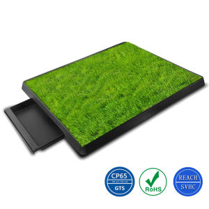 76cm Dog Pee Tray Artificial Grass 3 Layer Drawer Type Indoor Outdoor Puppy Potty Training Toilet