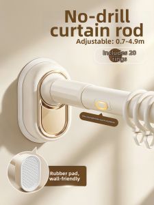 WEILAISHI | Adjustable Durable and Heavy-Duty Curtain Rod