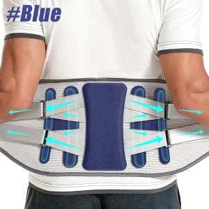 1PCS Back Brace for Women & Men - Ergonomic Lumbar Support Belt & Adjustable Straps - Breathable Mesh Fabric for Sciatica Sports