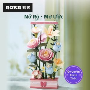ROKR | DIY New Year Gift Birthday ETERNAL FLORAL BOUQUET Creative Ornament