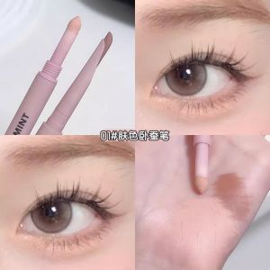 SweetMint Double-Ended Moon-Crescent Eyeliner Highlighter Pen Womens Eye Makeup Brightening Shading Pen Easy to Use