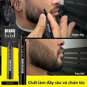 Bút Tạo Kiểu Râu Chống Thấm Nước Màu Đen/nâu Dụng Cụ Tạo Màu Và Định Hình Ria Mép Phụ Kiện Chăm Sóc Râu Chất Lượng Cao