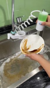 Vòi Rửa Bát Tăng Áp Tạo Bọt MIFAN - Tự Động Trộn Nước Rửa Chén Nồng Độ 0.2% - An Toàn Tiết Kiệm Nước Sục Khí Chống Bắn