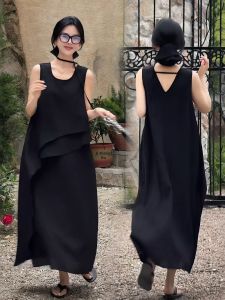 YINGDAI | Elegant Black New Style Summer Slim Fit Backless Dress
