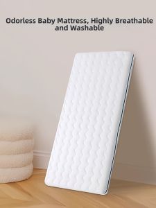 BEBEPEARL | Antibacterial 4D Air Fiber Washable Baby Mattress