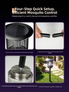 Maiyu | Outdoor Solar Powered Mosquito Repellent Light