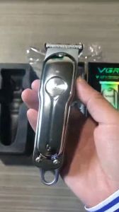 VGR V-071 Cordless Rechargeable Zero Hair Trimmer Metal Barber Adjustable Professional Use Hair Cliper Cordles Hair Trimmer Mens