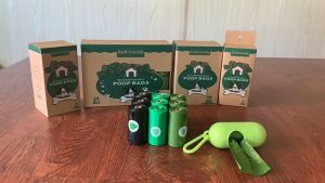 😺Products are shipped from Manila😺Degradable pet trash bag pick poop bag biodegradable dog poop bag dispenser pet supplies