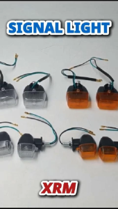 HONDA XRM SIGNAL LIGHT/WINKER LAMP WATERPROOF WHITE/ORANGE 1 PAIR MOTORCYCLE ACCESSORIES