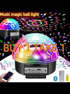 Led magic ball Light Bulb Portable Disco Ball E27 3W 6W 360 Rotating Lamp LED Bulb LED Magic Ball Disco Light