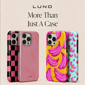 Pink Arch Lines Phone Case for iPhone 17 16e 16 15 14 13 12 11 Air Pro Max Plus Luxury Double-layer LUNO