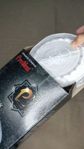 Songkok Kopyah Putih Motif Etnik Al Malik - Peci Haji Premium