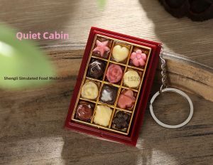DIY | Miniature Simulated DIY Cake Chocolate Keychain Playset Toy