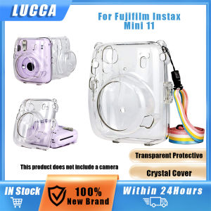 Portable Camera Protective Cover: Clear Case PVC Transparent Camera Case Cover For Instax Mini 11 & 12