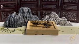 Decor Mini Pháp Khí Mật Tông Cầm Tay Chày Kim Cang Trí Tuệ Chày Vajra 2 Đầu Bằng Đồng Thau - Đồ Đồng Thuận Tâm