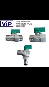 VIP Mini Brass Ball Valve Stopcock 1/2" Small Angle Valve 15mm Water Pipe Stop Cock Filter Stopper