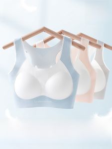 MiiOW | Breathable Sports Bra For Teenage Girls Antibacterial Shockproof Posture Correction Summer Underwear Nylon Spandex Blend