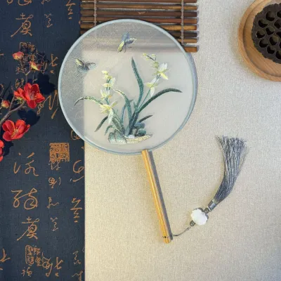 Double-sided Embroidery Chinese Fan