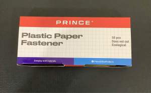Plastic Paper Fastener