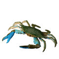 TongDe Crab Model Marine Animal Toy Children's Realistic Bottom-Dwelling Bivalve Shellfish Toy Plastic Static Animal Model. 