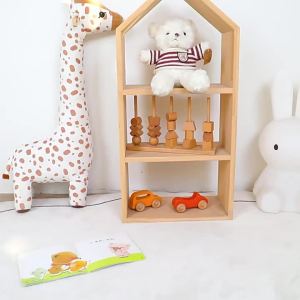 Montessori Multipurpose Wooden Bookshelf