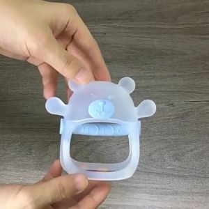 Baby Shine Teether Bayi Silikon Mainan Teether Gigitan Bayi Teether Bayi Gelang BPA Free