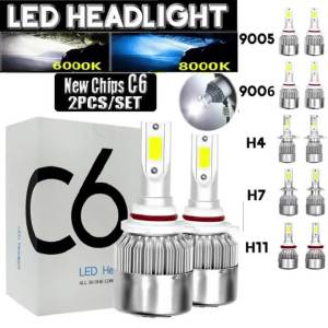 2Pcs H11 Car LED Bulb H8 9006 HB4 881 H27 High Quality 3030 Auto Front Fog Lamp Anti Fog Light Foglamps 6000K White 3000K Yellow