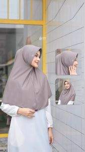 KERUDUNG SEKOLAH KAOS PET ANTEM NAFISA AZKIA HIJAB INSTAN BEST SELLER