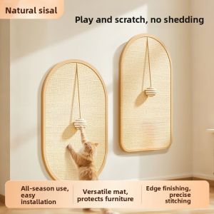 Snowlover | Durable Scratch-Resistant Large Cat Scratching Board Self-Adhesive Wall Sticker