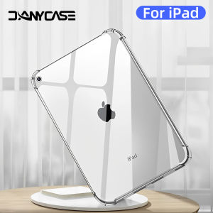DANYCASE | For iPad Air 11-inch M2 2024 Pro 11/13in M4 Case Transparent TPU Cover for iPad 10/9/8/7/6/5 Gen Air 4/5th 10.9 3rd 10.5 Mini 6