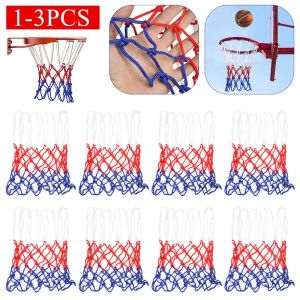 3PCS Basketball Hoop Mesh 56cm Standard Nylon Line Sports Basketball Net 12 Rings Durable Outdoor Game Basketball Hoop Net