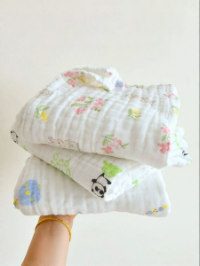 ANYOUBI | Baby Pure Cotton Six-layer Gauze Bath Towel Blanket