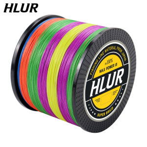 HLUR 4 Strand 300/500/1000M 12LB 15LB 20LB 30LB 38LB 83Lb Floating Fishing Line Strong Pull Power Wear-Resisting PE Braided Line
