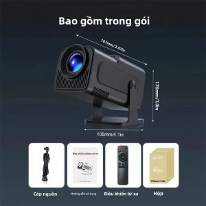 Máy Chiếu KaiAqua HY320 390ANSI HD 4K Native 1080P Android 11 Cấp Độ Rạp Chiếu Phim Di Động Wifi6 Kép BT5.0 Tự Động Chỉnh Keystone