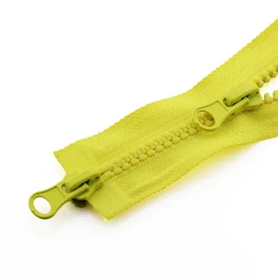 New 90cm Two Way Chunky Zip Double Slider Plastic Teeth Zipper #5 Open End Jacket Long Zips