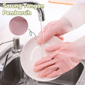 Sarung tangan karet / Sarung tangan cuci piring / sarung tangan panjang / sarung tangan silicone latek