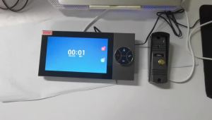 WiFi Video Cửa Điện Thoại Camera Màn Hình Màu Liên Lạc Nội Bộ Tại Nhà Tầm Nhìn Ban Đêm Tuya Hỗ Trợ Ứng Dụng IP Villa An Ninh Kim Loại Treo Tường 1080P