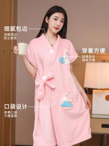 Womens Pure Cotton Bath Towel Quick Dry Wrap around Robe Skirt Home Use Comfortable Absorbent Large Size 144cmx90cm